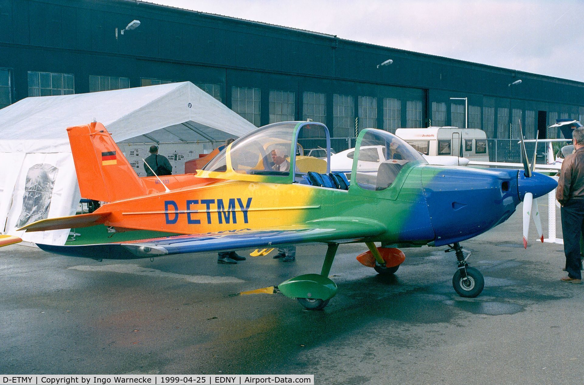 D-ETMY, Mylius My 103 Mistral C/N V-1, Mylius MY 103 Mistral at the Aero 1999, Friedrichshafen