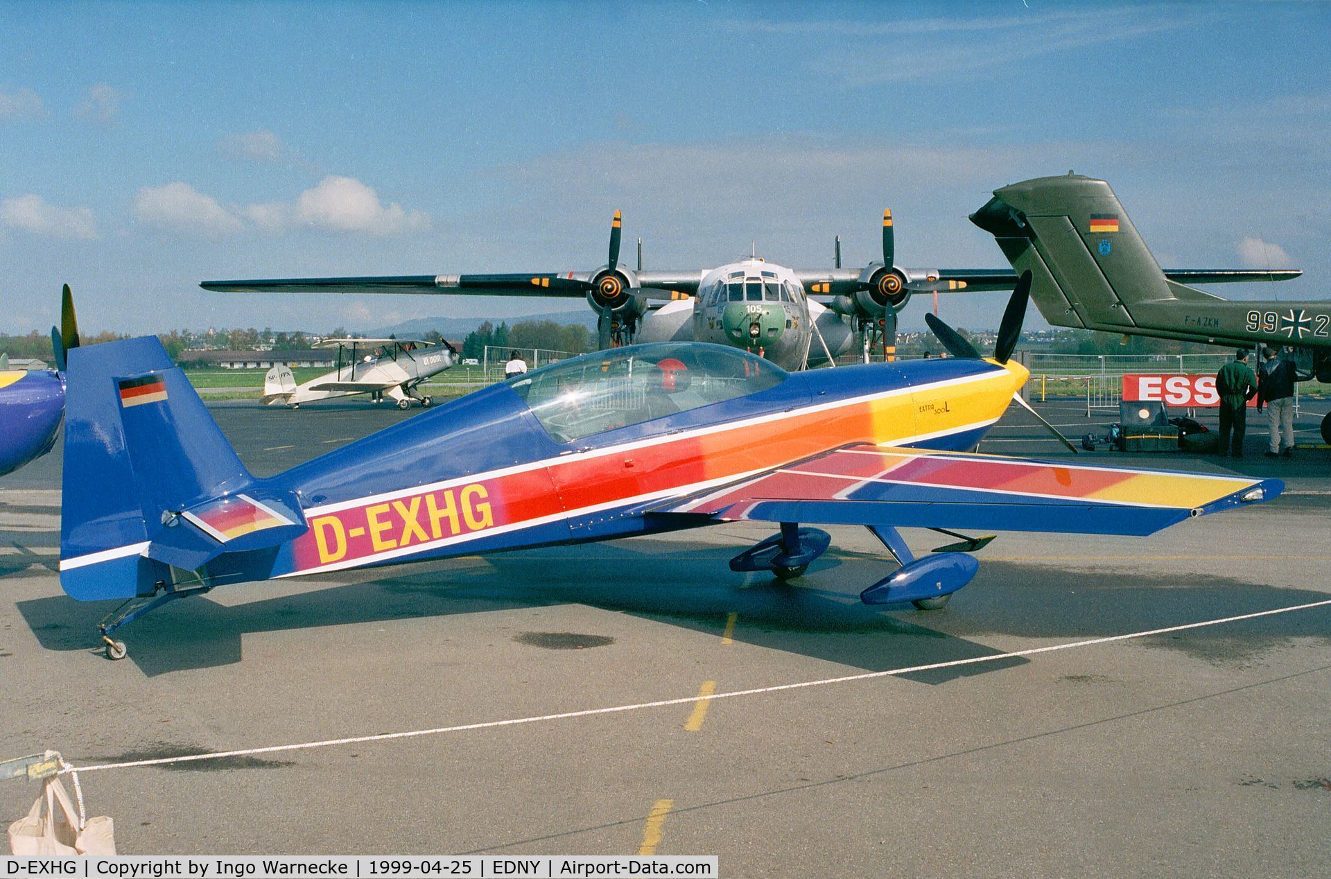 D-EXHG, 1995 Extra EA-300L C/N 0003, Extra EA-300L at the Aero 1999, Friedrichshafen