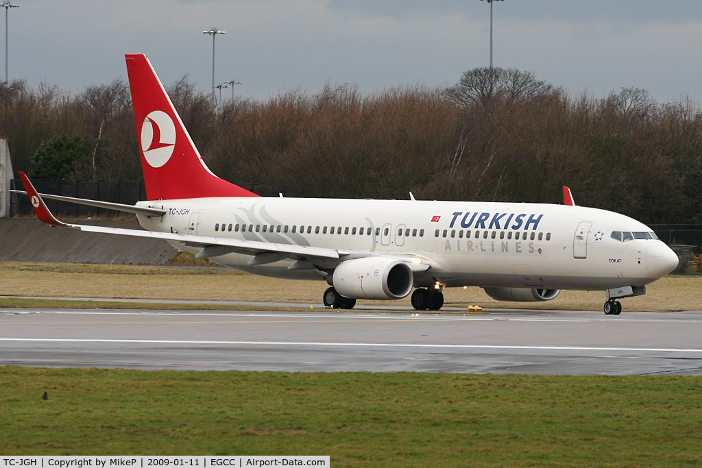TC-JGH, 2006 Boeing 737-8F2 C/N 34406, Heading out to the 23R hold.