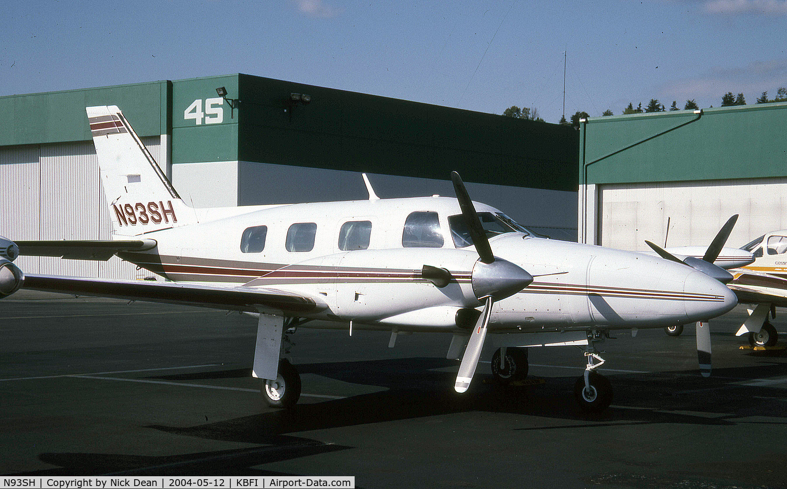 N93SH, Piper PA-31T1 C/N 31T-7904029, KBFI