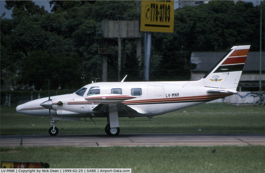 LV-MNR, 1979 Piper PA-31T-620 Cheyenne II C/N 31T-7920017, SABE