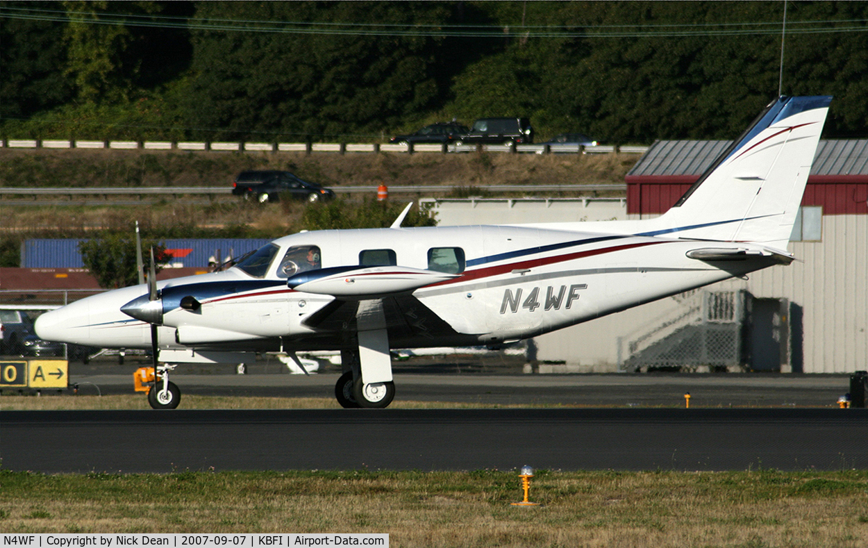N4WF, 1979 Piper PA-31T C/N 31T-8020025, KBFI
