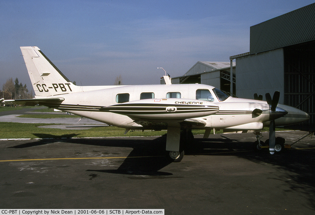 CC-PBT, 1981 Piper PA-31T1 Cheyenne 1 C/N 31T-8104063, SCTB
