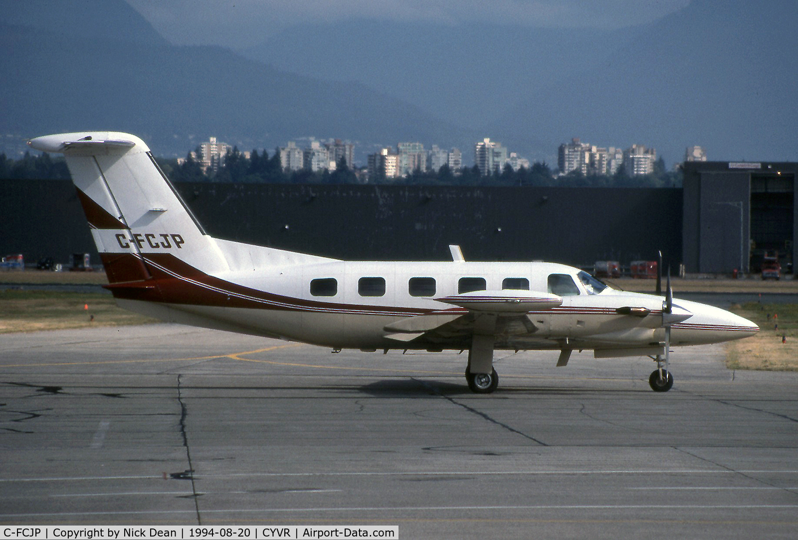 C-FCJP, 1981 Piper PA-42 Cheyenne III C/N 42-8001045, CYVR