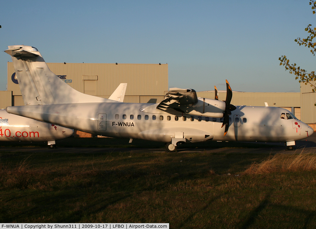 F-WNUA, 1996 ATR 42-500 C/N 503, Ex. VT-ADH... For TRIP Linhas Aereas