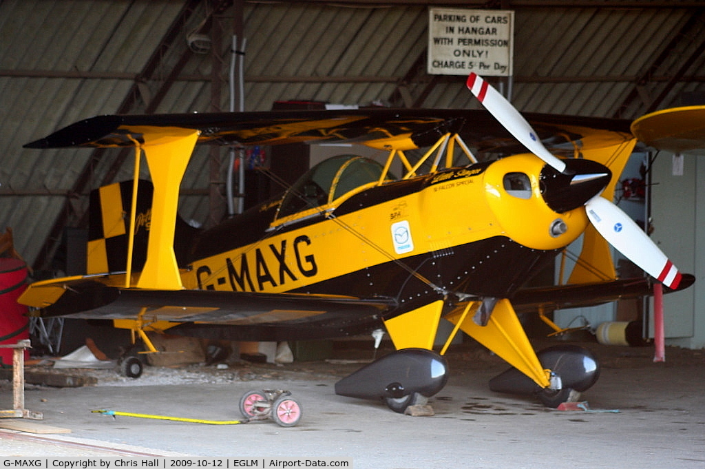 G-MAXG, 2001 Pitts S-1S Special C/N PFA 009-13233, Privately owned