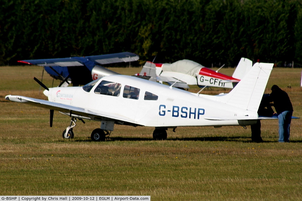 G-BSHP, 1986 Piper PA-28-161 Warrior C/N 28-8616002, Privately owned