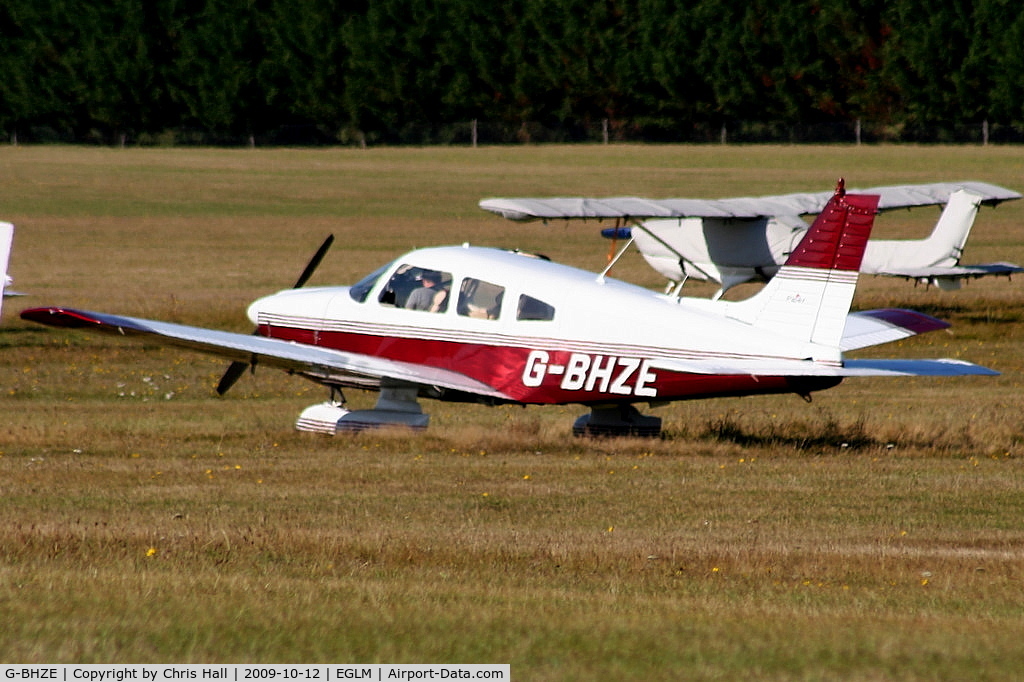 G-BHZE, 1978 Piper PA-28-181 Cherokee Archer II C/N 28-7890291, Privately owned