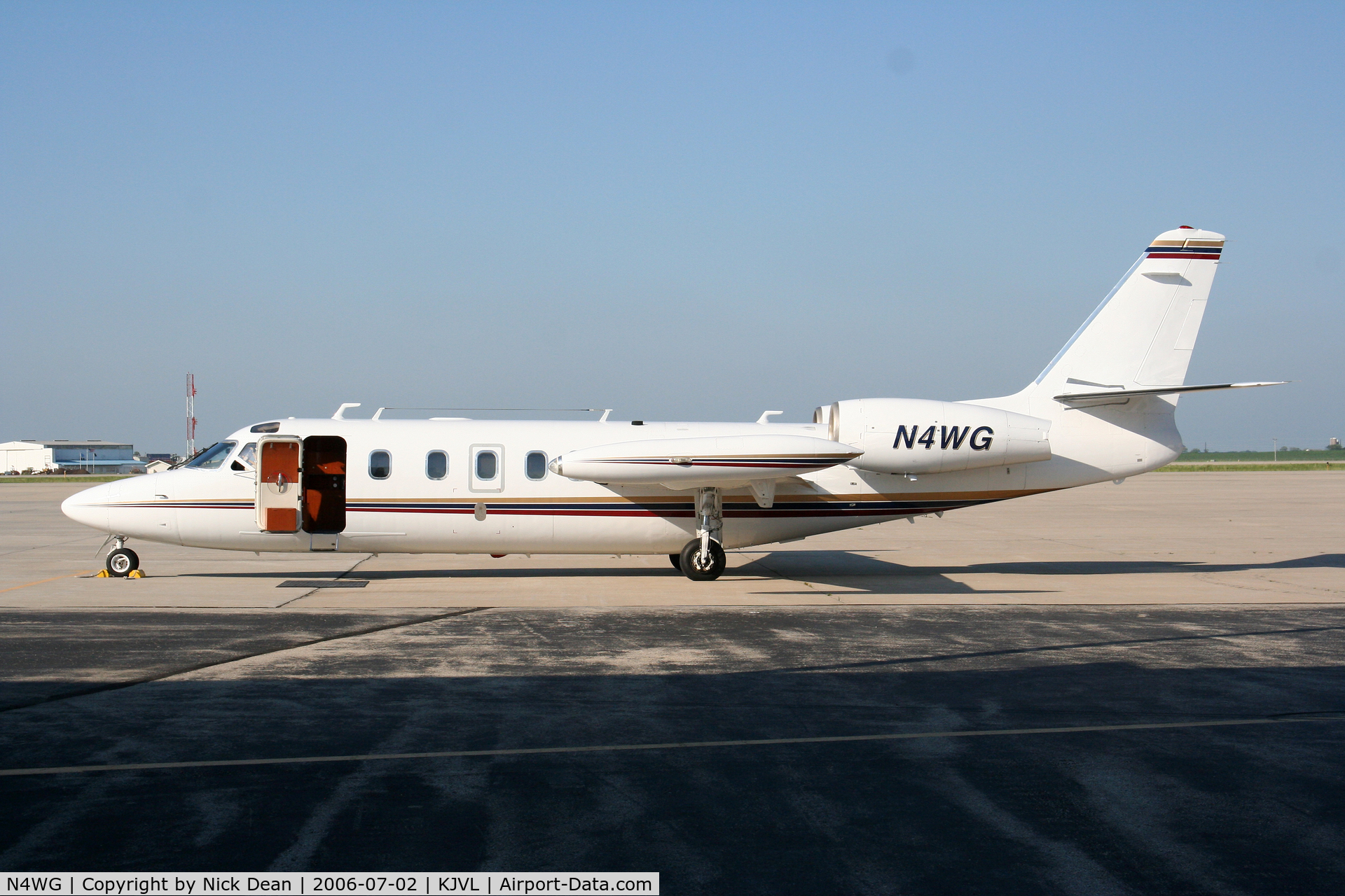 N4WG, 1976 Israel Aircraft Industries IAI-1124 Westwind C/N 200, KJVL