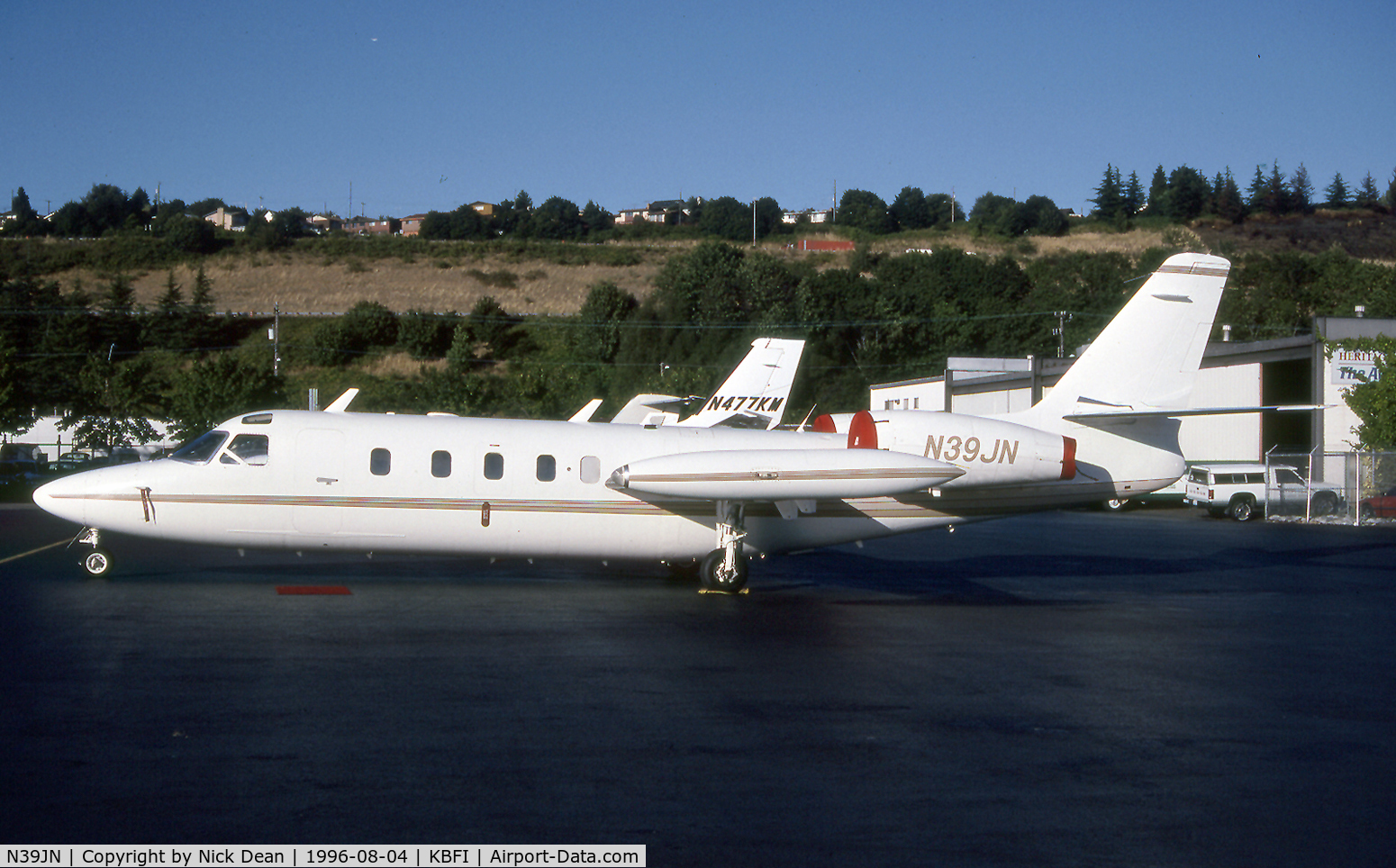 N39JN, 1979 Israel Aircraft Industries IAI-1124 Westwind C/N 261, KBFI