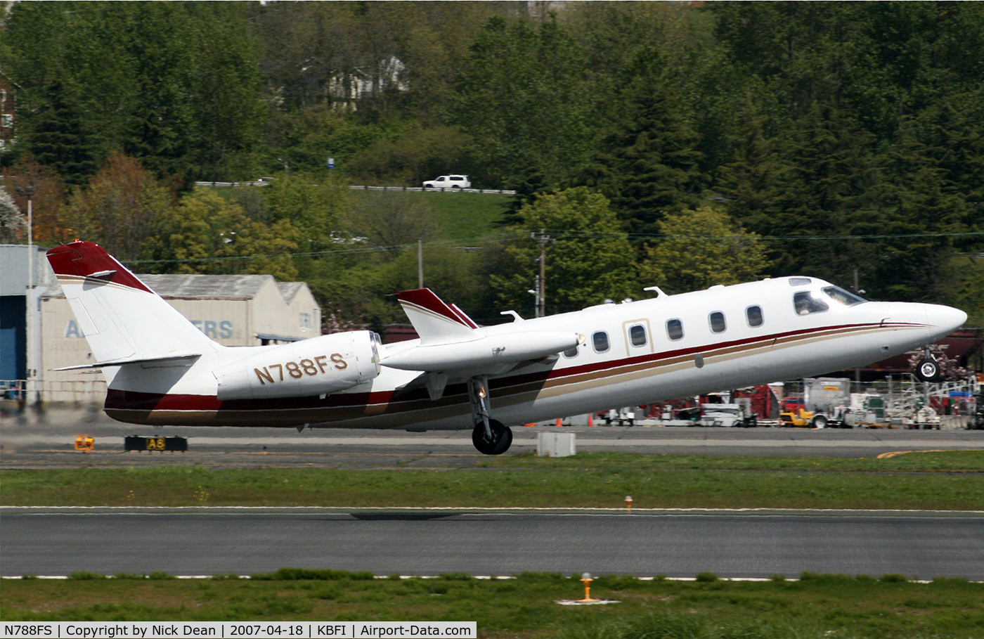 N788FS, 1981 Israel Aircraft Industries IAI-1124A Westwind II C/N 319, KBFI