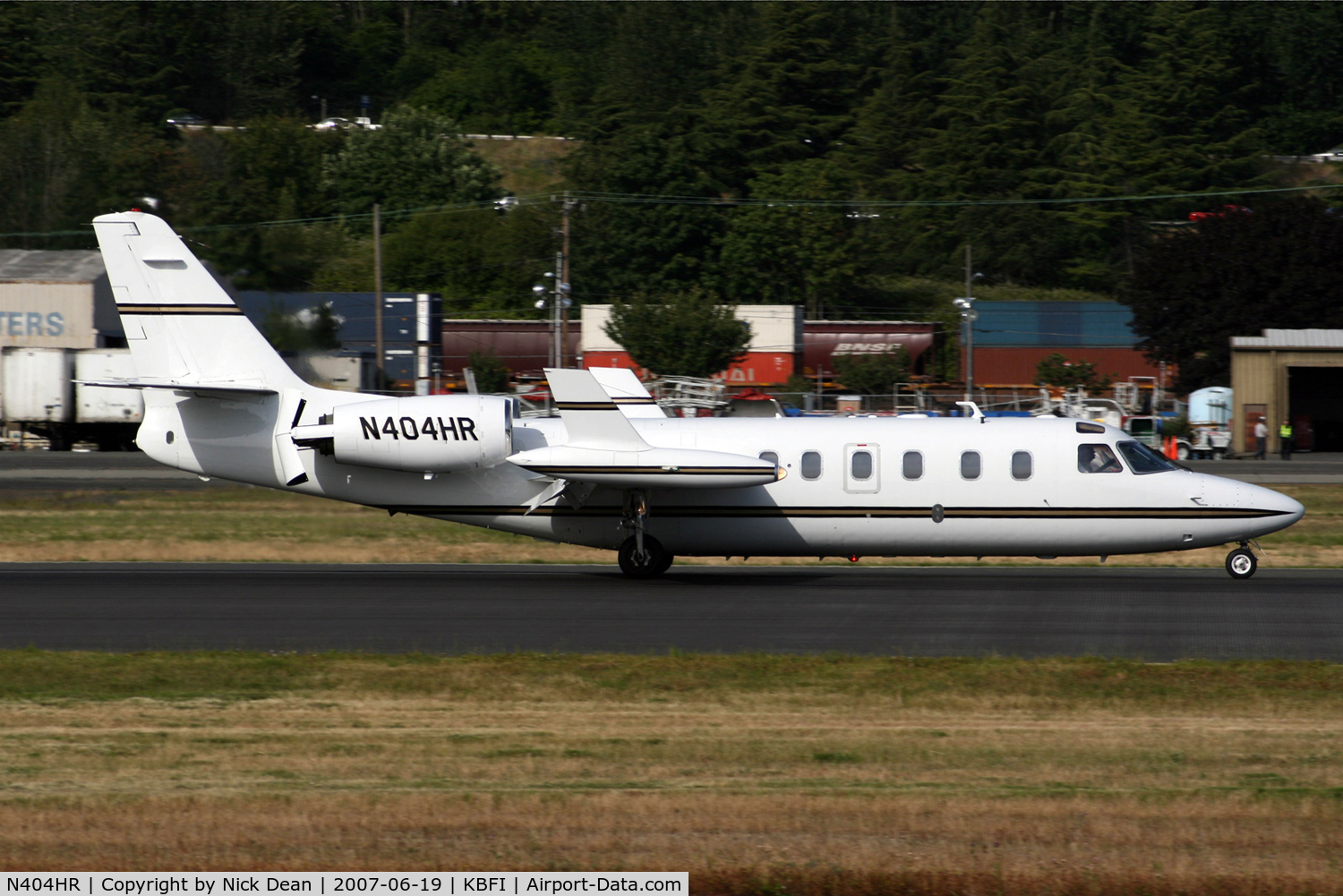 N404HR, 1981 Israel Aircraft Industries IAI-1124A Westwind C/N 324, KBFI