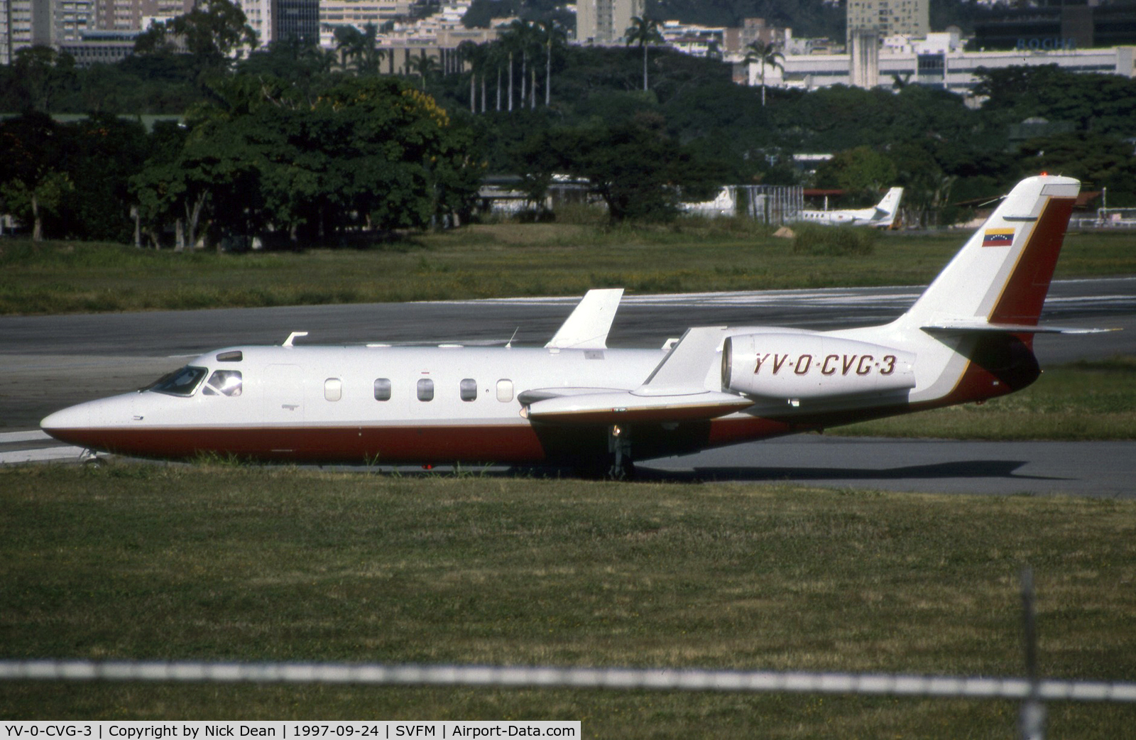 YV-0-CVG-3, 1981 Israel Aircraft Industries IAI-1124A Westwind II C/N 343, SVFM