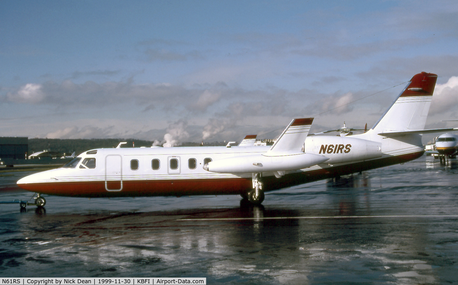 N61RS, 1983 Israel Aircraft Industries 1124A C/N 384, KBFI