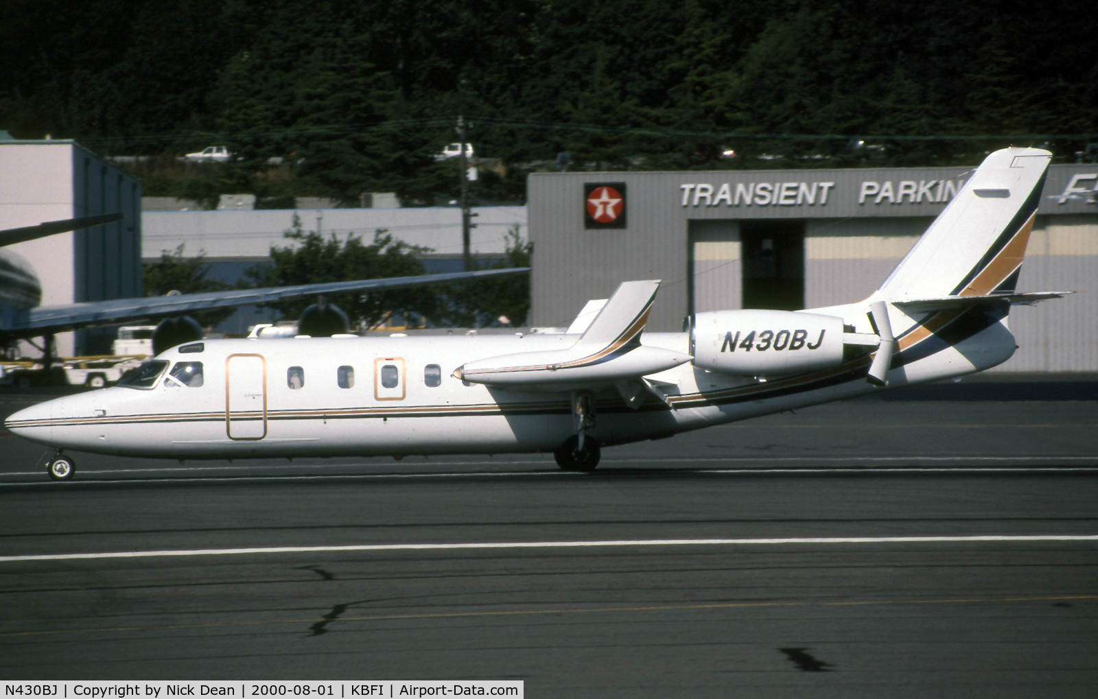 N430BJ, 1987 Israel Aircraft Industries IAI-1124A Westwind II C/N 430, KBFI