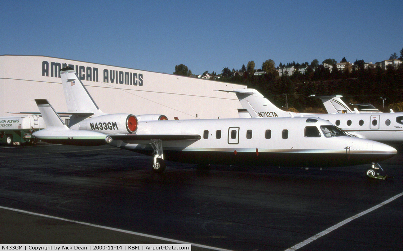 N433GM, 1985 Israel Aircraft Industries 1124A C/N 433, KBFI