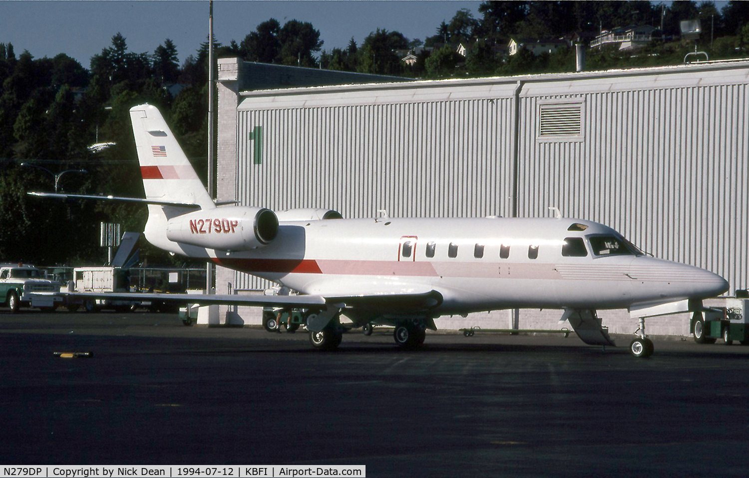 N279DP, 1987 Israel Aircraft Industries IAI-1125 Westwind Astra C/N 020, KBFI