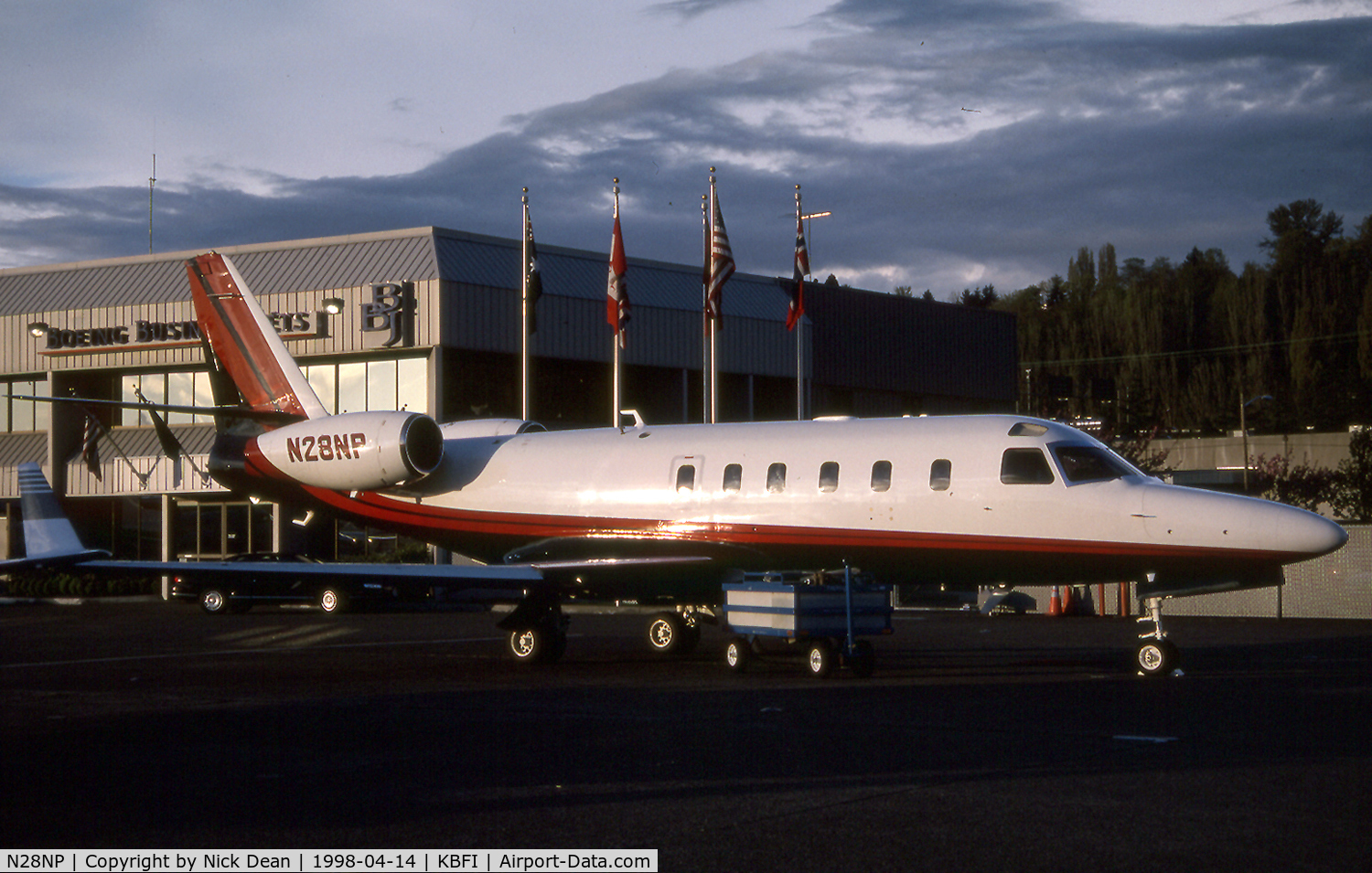 N28NP, 1993 Israel Aircraft Industries IAI 1125SP Astra C/N 067, KBFI