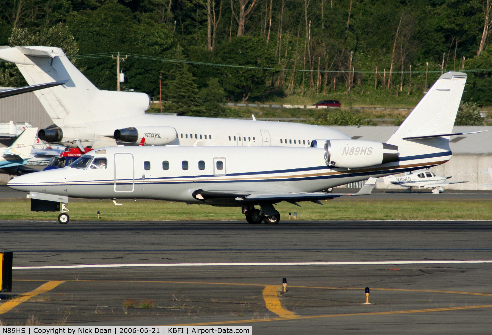 N89HS, 1997 Israel Aircraft Industries ASTRA SPX C/N 089, KBFI