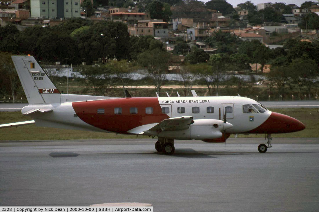 2328, 1984 Embraer C-95B Bandeirante (EMB-110P-1K) C/N 110452, SBBH