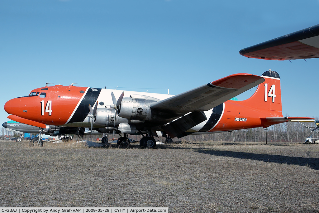 C-GBAJ, 1944 Douglas C-54E Skymaster (DC-4) C/N 27328, Buffalo Airways DC4