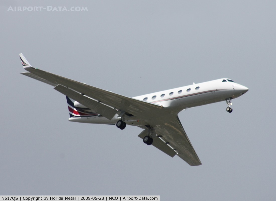 N517QS, 2008 Gulfstream Aerospace GV-SP (G550) C/N 5209, Gulfstream 550