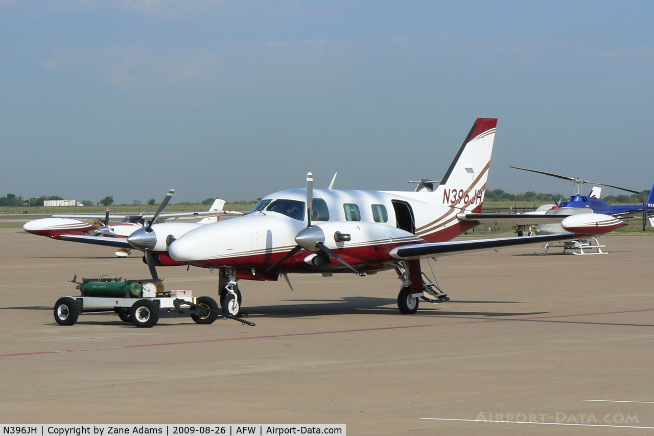 N396JH, Piper PA-31T C/N 31T-7920087, At Alliance Fort Worth
