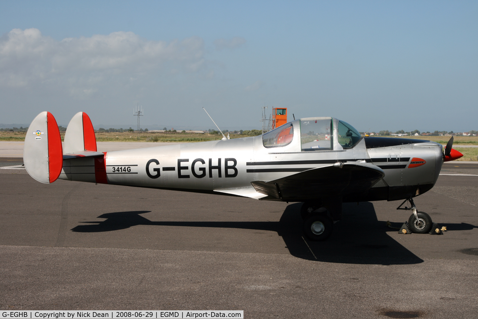 G-EGHB, 1946 Erco 415D Ercoupe C/N 1876, EGMD