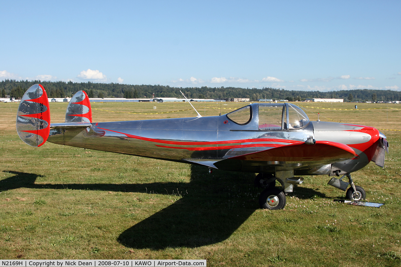 N2169H, 1946 Erco 415C Ercoupe C/N 2792, KAWO