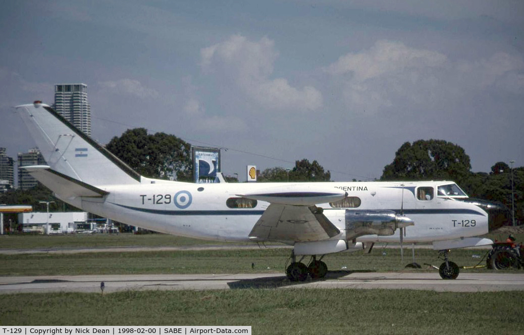 T-129, 1972 FMA IA-50B Guaraní II C/N 22, SABE