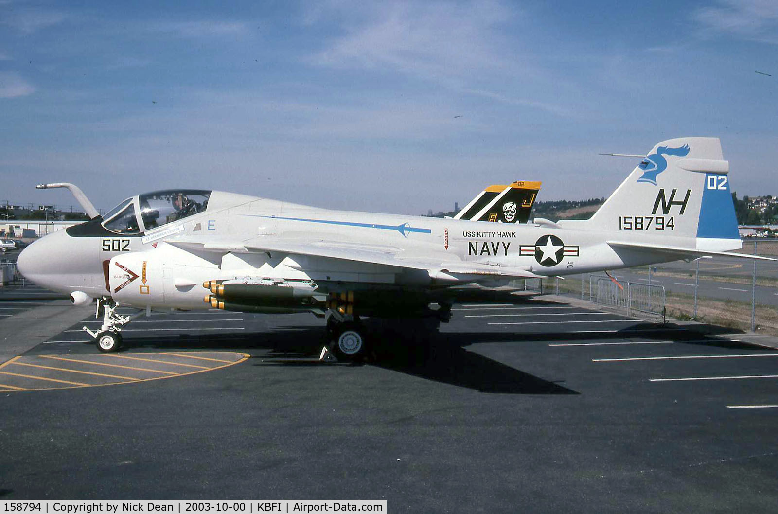 158794, Grumman A-6E Intruder C/N I-530, KBFI