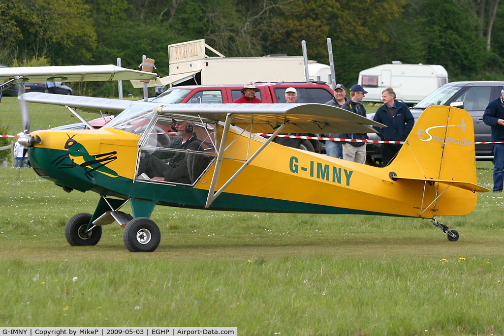 G-IMNY, 2004 Reality Escapade 912(2) C/N BMAA/HB/358, Pictured during the 2009 Microlight Trade Fair.