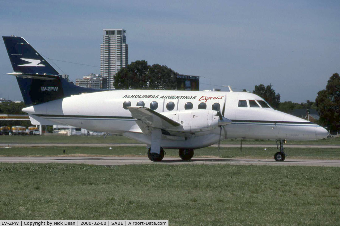 LV-ZPW, 1989 British Aerospace BAe-3201 Jetstream 32EP C/N 861, SABE