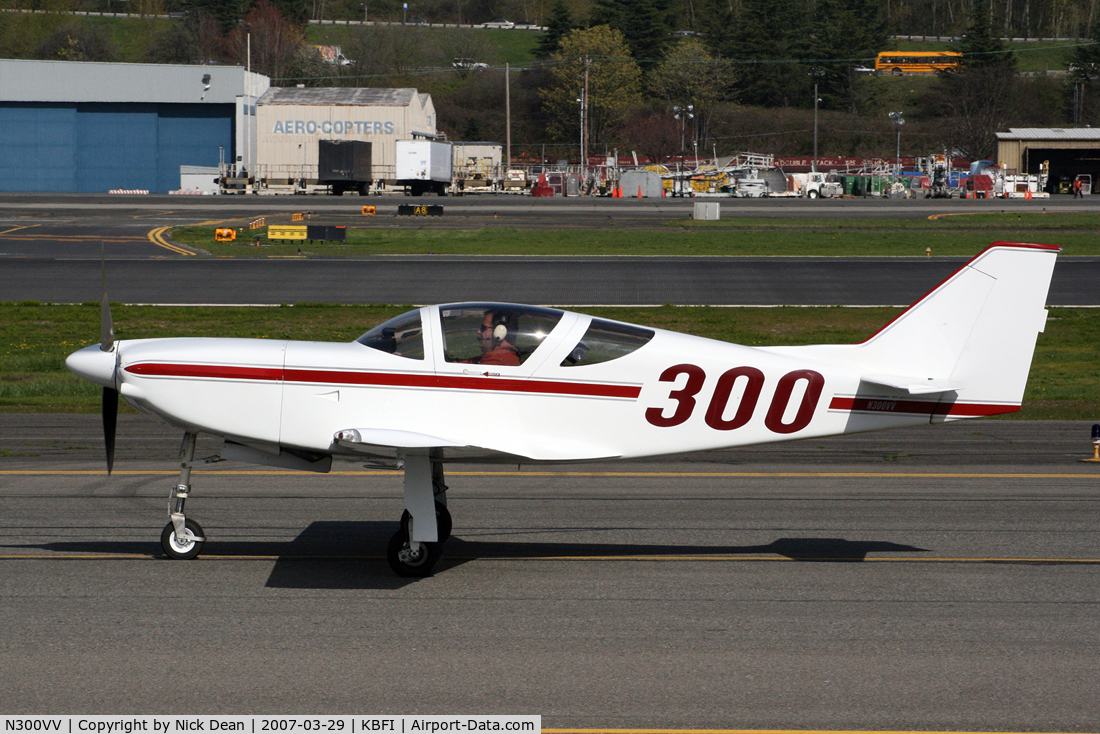 N300VV, Stoddard-Hamilton Glasair SH-3R C/N 3130, KBFI