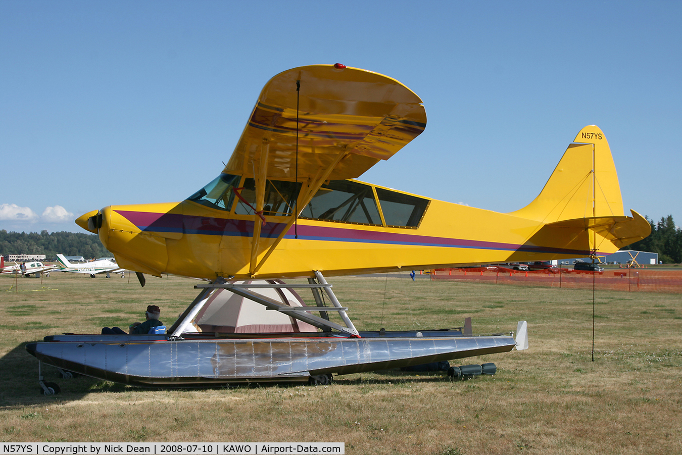 N57YS, 1998 Glide Aero YELLOW SWAN C/N GA-0063, KAWO