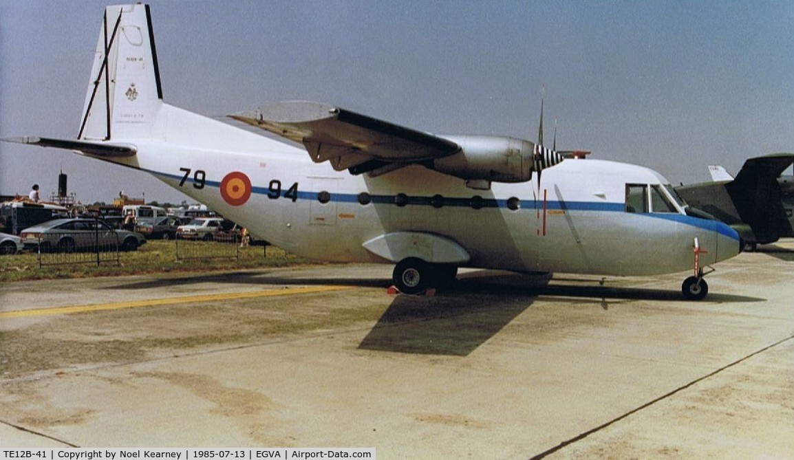 TE12B-41, CASA C-212-100 Aviocar C/N E1-2-79, CASA 212 Aviocar 100 c/n 79 - Spanish AF