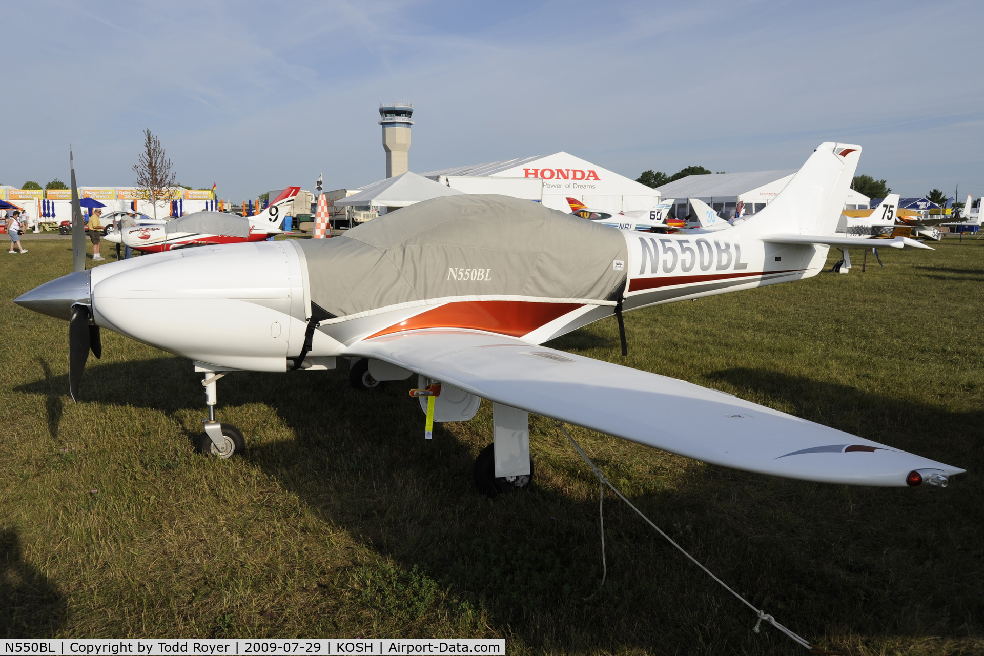 N550BL, 2007 Lancair Legacy 2000 C/N 981101-40, EAA AIRVENTURE 2009