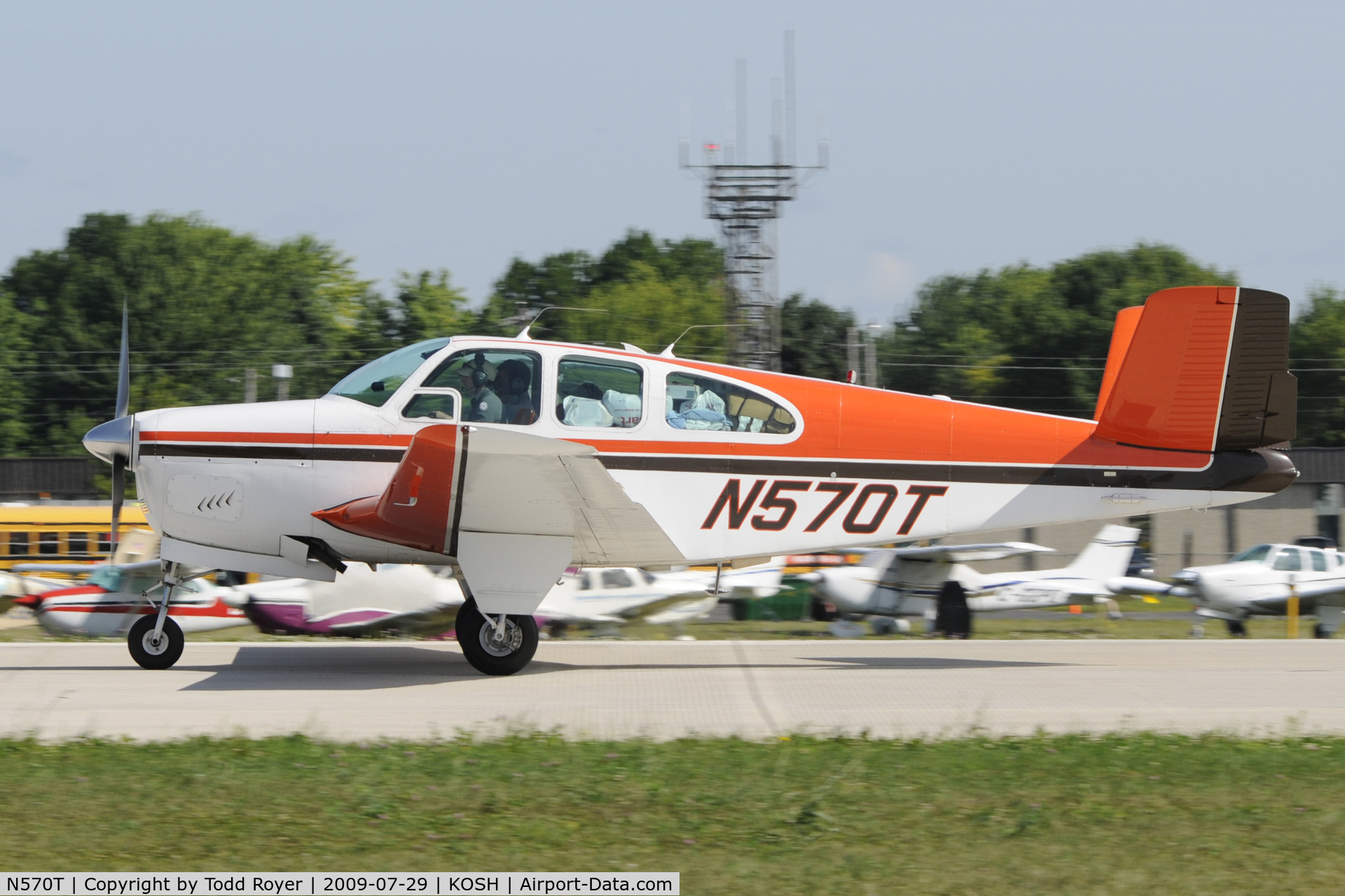 N570T, 1961 Beech N35 Bonanza C/N D-6747, EAA AIRVENTURE 2009