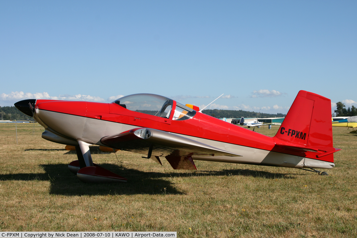 C-FPXM, 2008 Vans RV-7 C/N 72856, KAWO