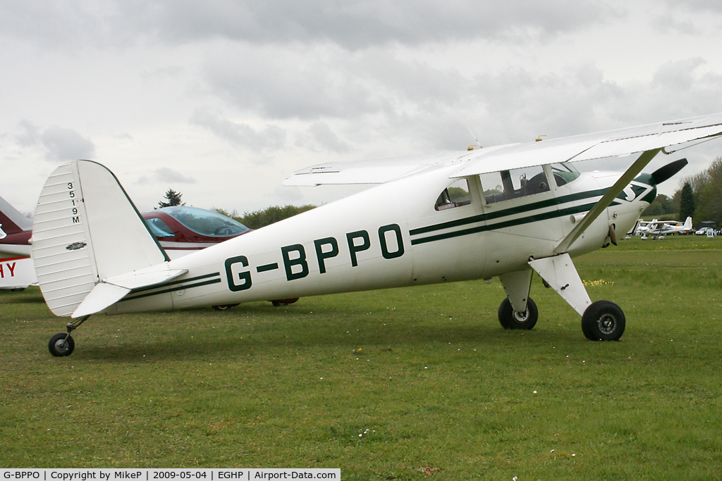 G-BPPO, 1946 Luscombe 8A C/N 2541, Pictured during the 2009 Popham AeroJumble event.