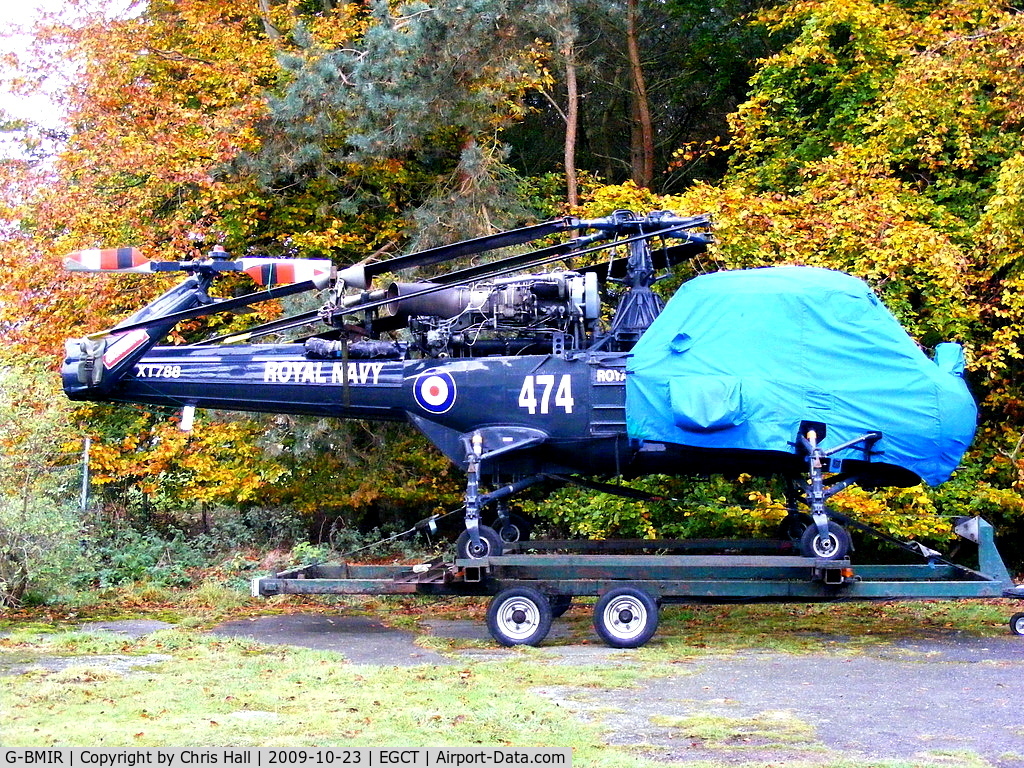 G-BMIR, 1967 Westland Wasp HAS.1 C/N F9670, XT788 / 474, Xray Tango Helicopter Club