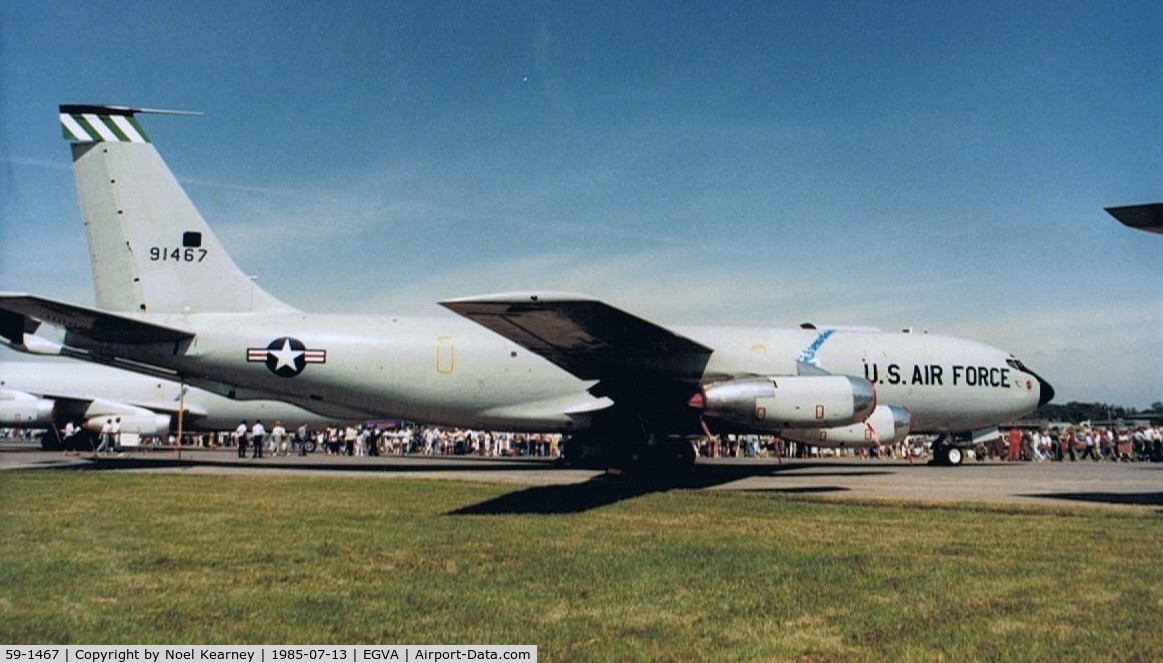 59-1467, 1958 Boeing KC-135T Stratotanker C/N 17955, KC-135Q c/n 17955 - USAF