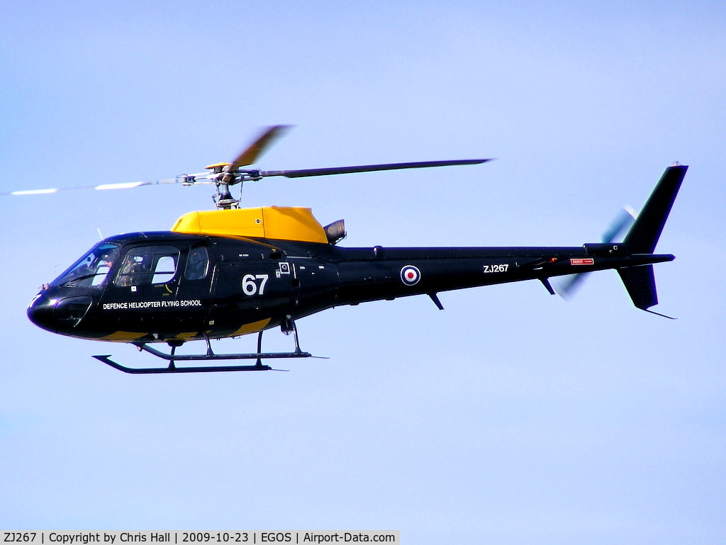 ZJ267, 1997 Eurocopter AS-350BB Squirrel HT1 Ecureuil C/N 2996, Defence Helicopter Flying School