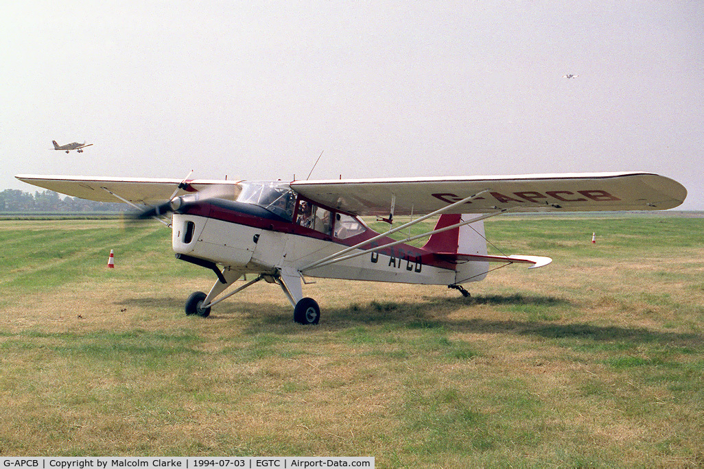 G-APCB, 1957 Auster J-5Q Alpine C/N 3204, Auster J5Q at the 1994 PFA Rally. held at Cranfield Airfield, Beds, UK.