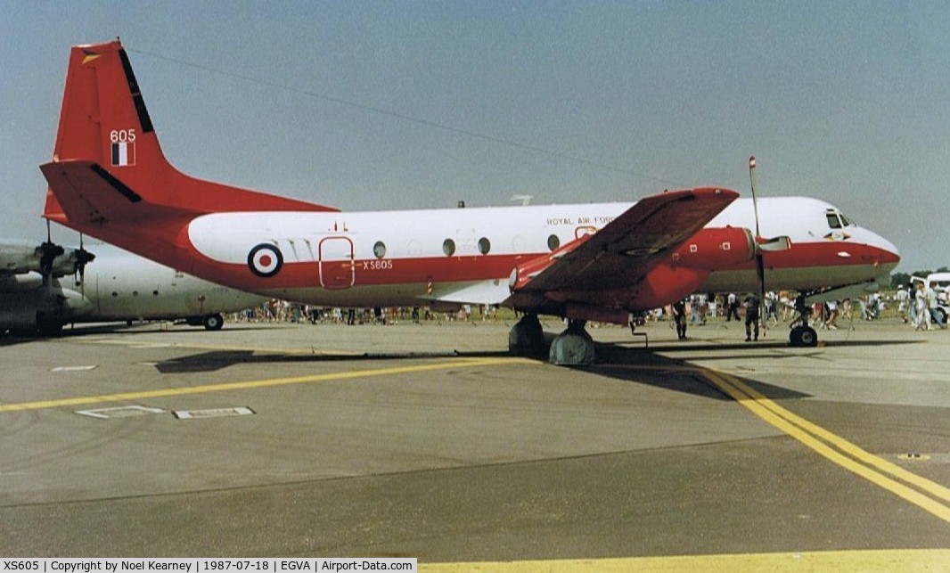 XS605, 1966 Hawker Siddeley HS-780 Andover E3 C/N BN12, HS Andover C.1 c/n 12 - Royal Air Force
