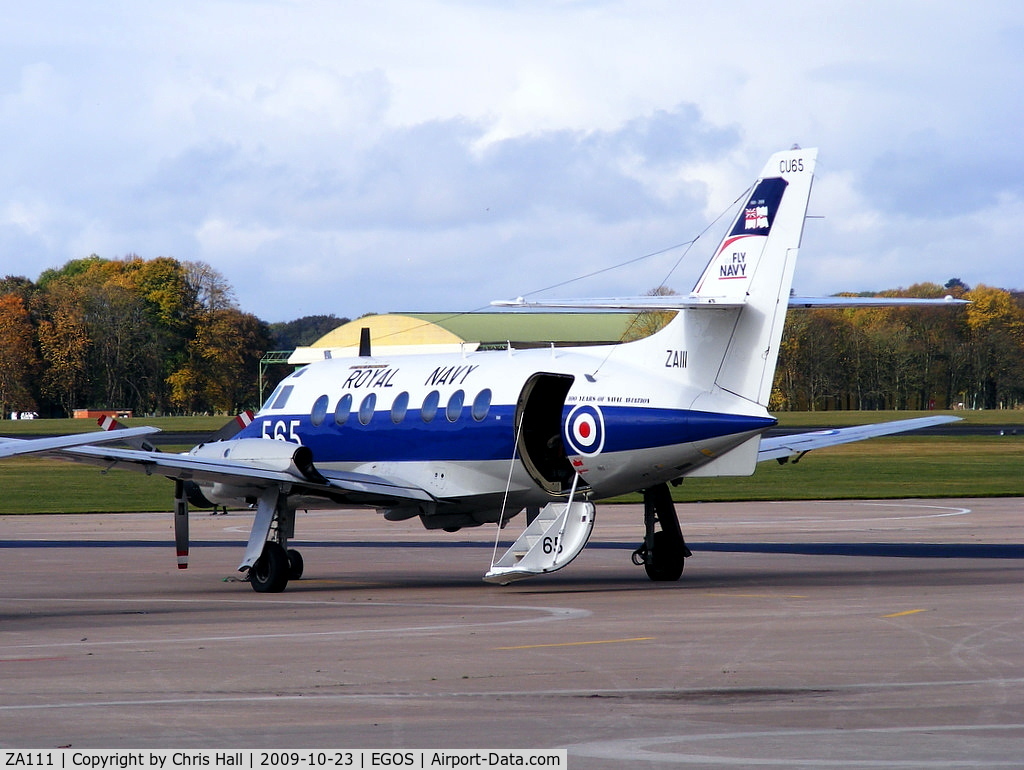 ZA111, Scottish Aviation HP-137 Jetstream T.2 C/N 211, SA Jetstream T2, Royal Navy, 750 NAS