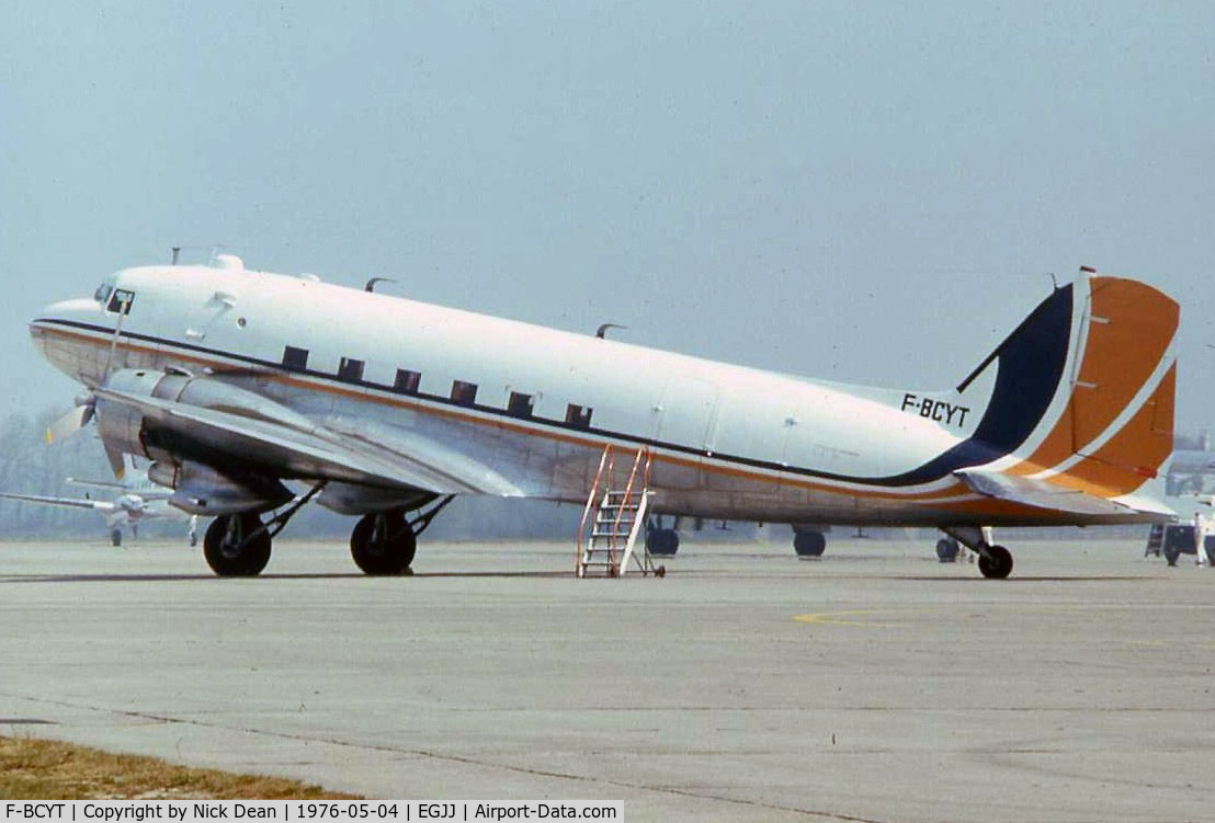 F-BCYT, 1942 Douglas C-47 C/N 4398, EGJJ