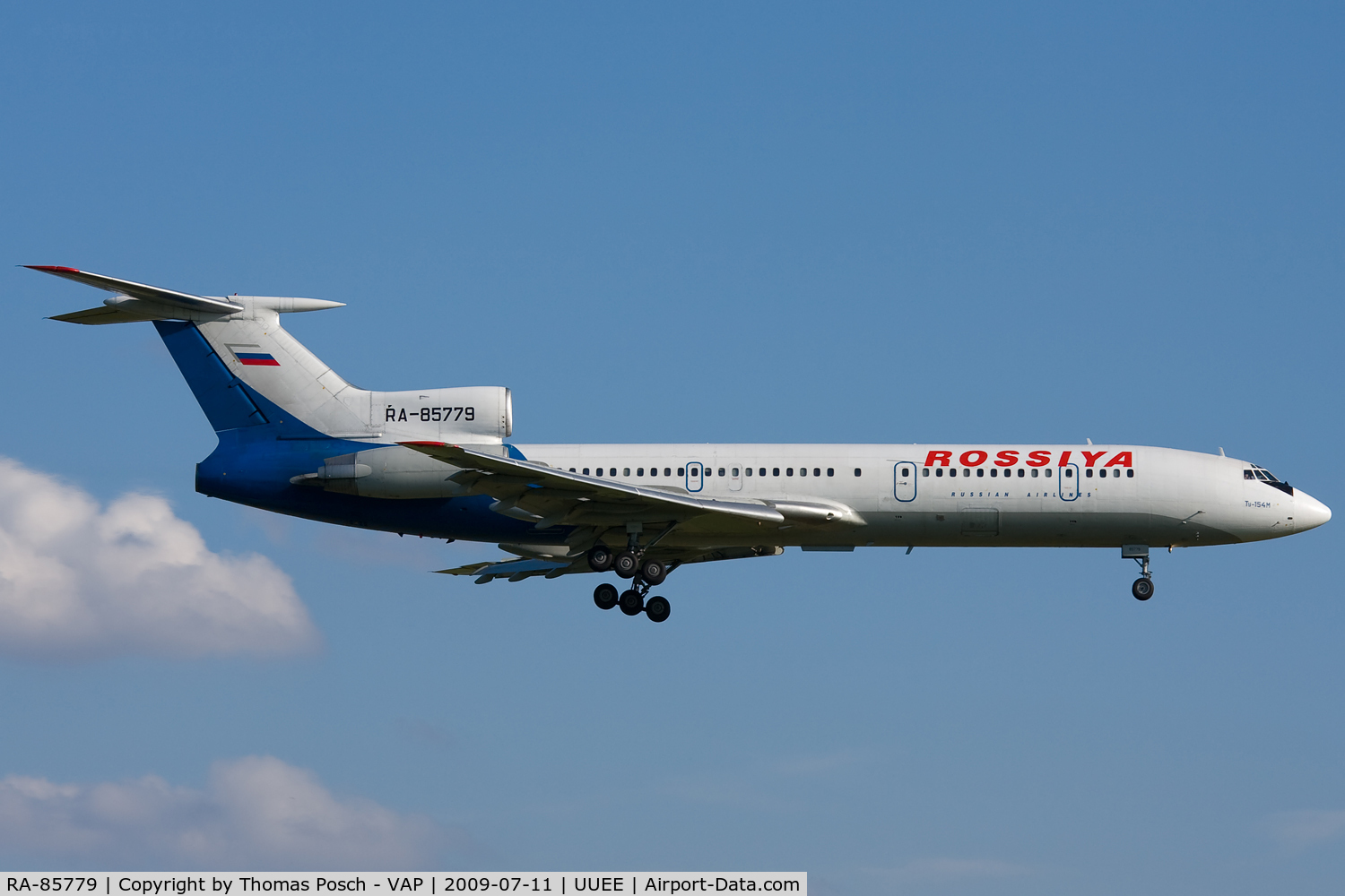 RA-85779, 1993 Tupolev Tu-154M C/N 93A963, Rossia