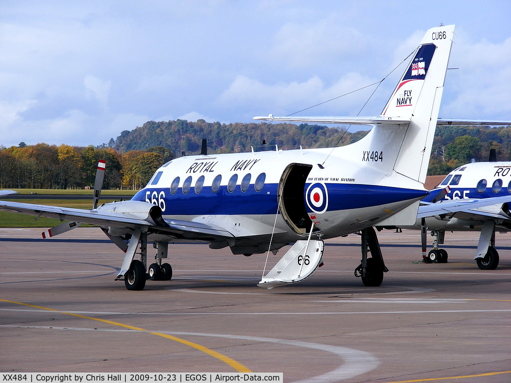 XX484, Scottish Aviation HP-137 Jetstream T.2 C/N 266, Royal Navy, 750 NAS