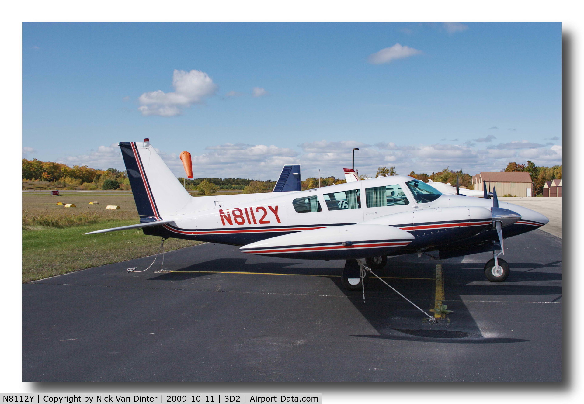 N8112Y, 1966 Piper PA-30 Twin Comanche C/N 30-1220, A Nice in Day In Ephraim